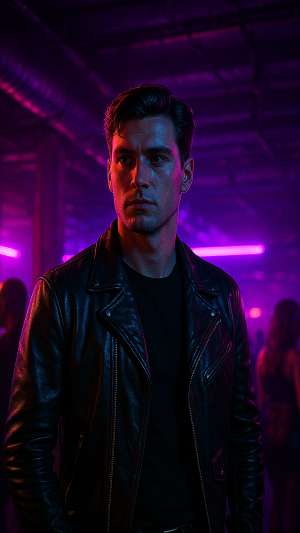 GTA VI Underground Club Neon Purple Lights Wallpaper